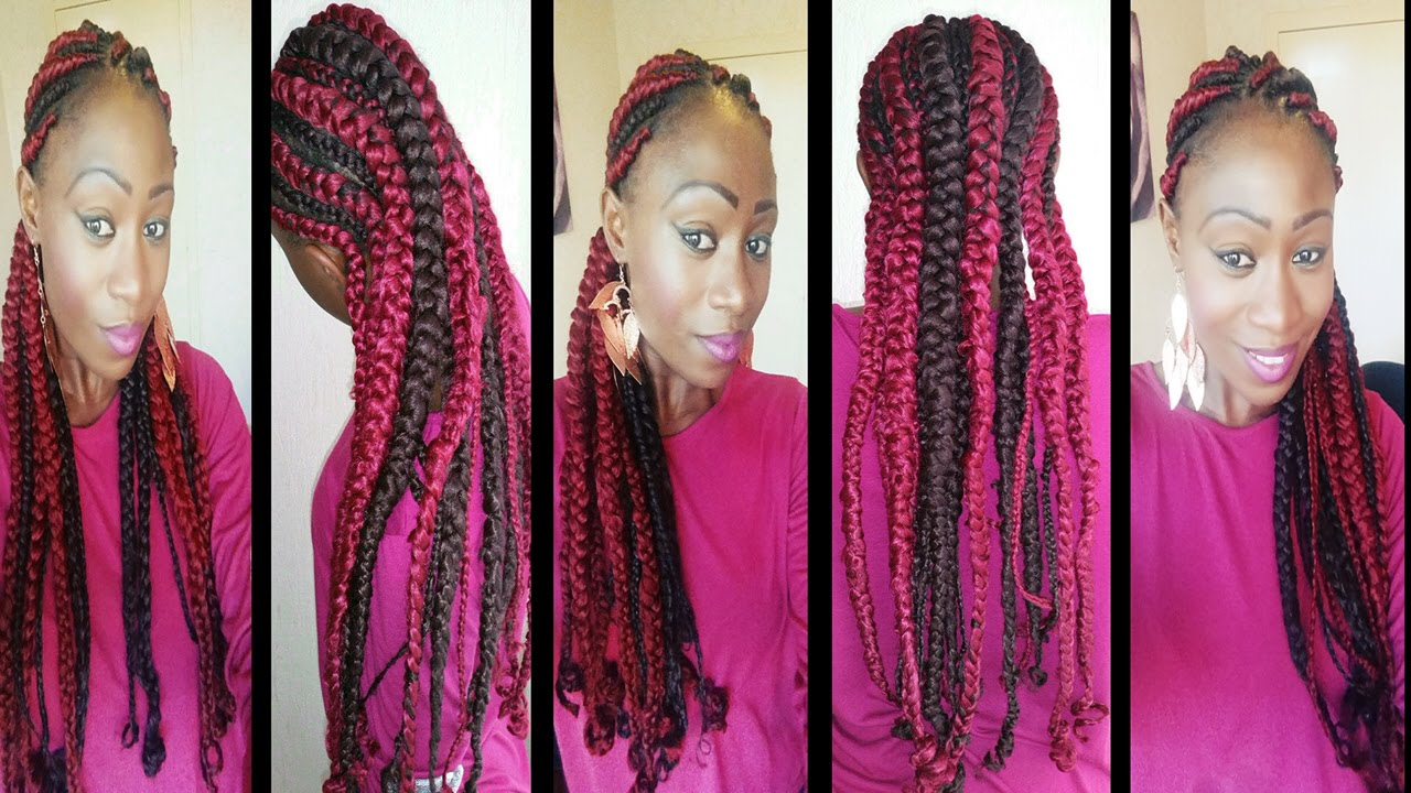 Tutorial:Tranças de Raiz Deusas /How to do the goddess cornrow yourself
