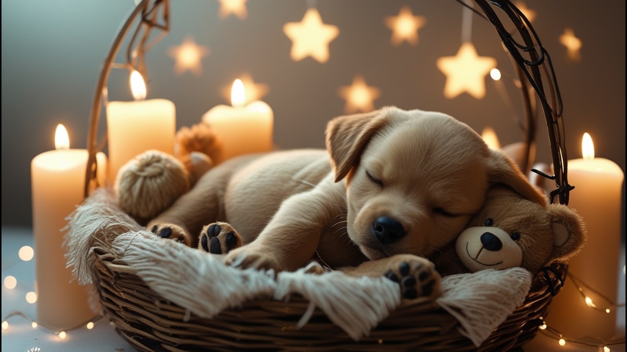 24/7 Dog Sleep Music 🐾💤 Gentle Melodies for Calm Nights & Deep Relaxation #311