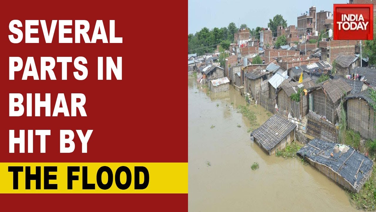 Several Parts Of Bihar Hit By Flood Afte Heavy Monsoon Rains