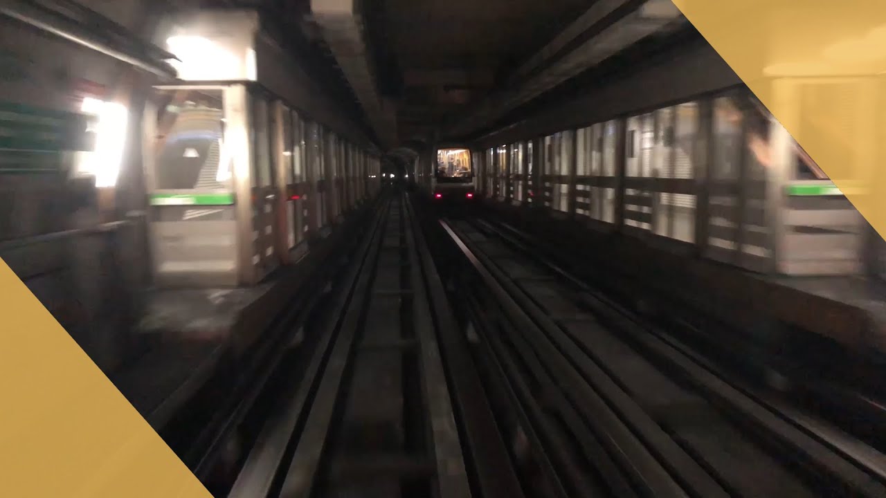 [Metro de Toulouse] Ligne A - Val 206 UM : Saint Cyprien / Jean Jaurès en marche arrière