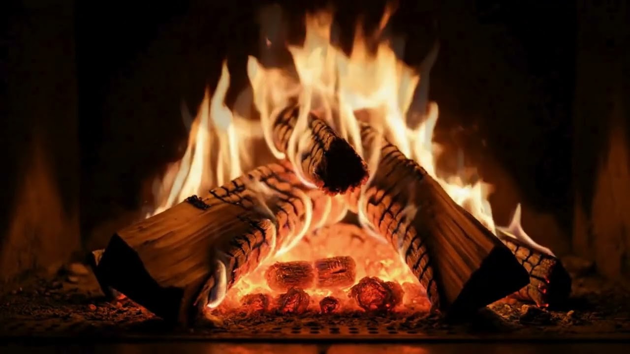 Fireplace 10 Hours – Cozy Fire Crackling for Sleep (Full HD)