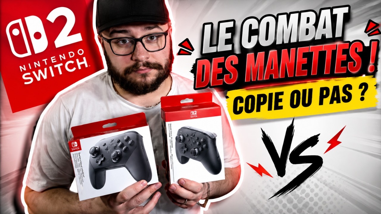 Manette Pro Switch 2 : Vraie amélioration ou simple copie ?