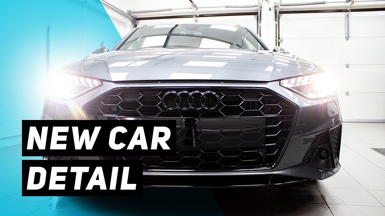 Full Detail Of A New Audi A4 - Paint Correction & Ceramic Coating