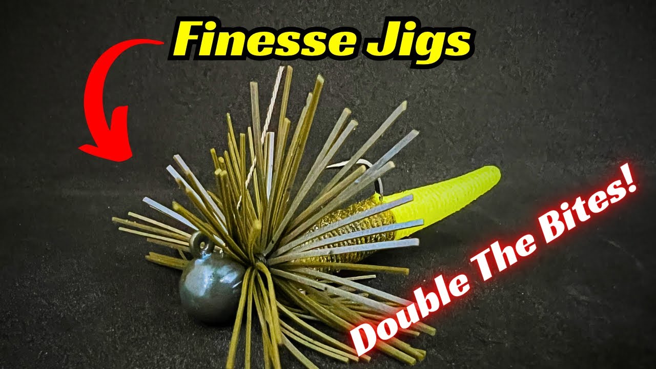 These Finesse Jigs Catch Twice As Many Bass When Fishing Pressured Lakes!