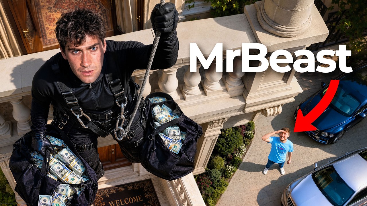 Stealing From MrBeast Until He Notices