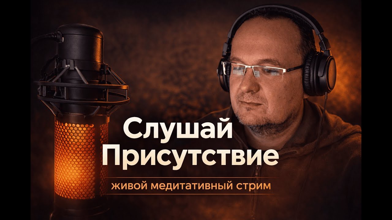 Музыка тишины | Слушай Присутствие | Живой медитативный стрим