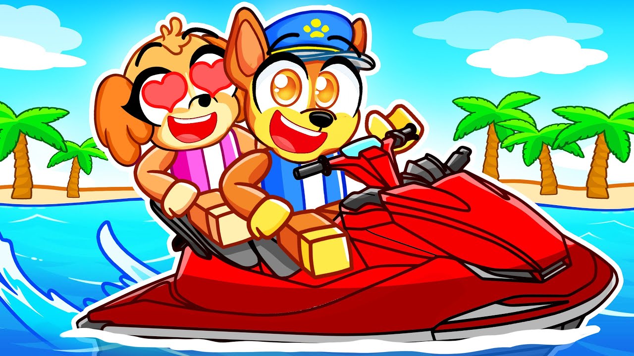 ЛУЧШИЙ ОТПУСК Чейза и Скай в Roblox!