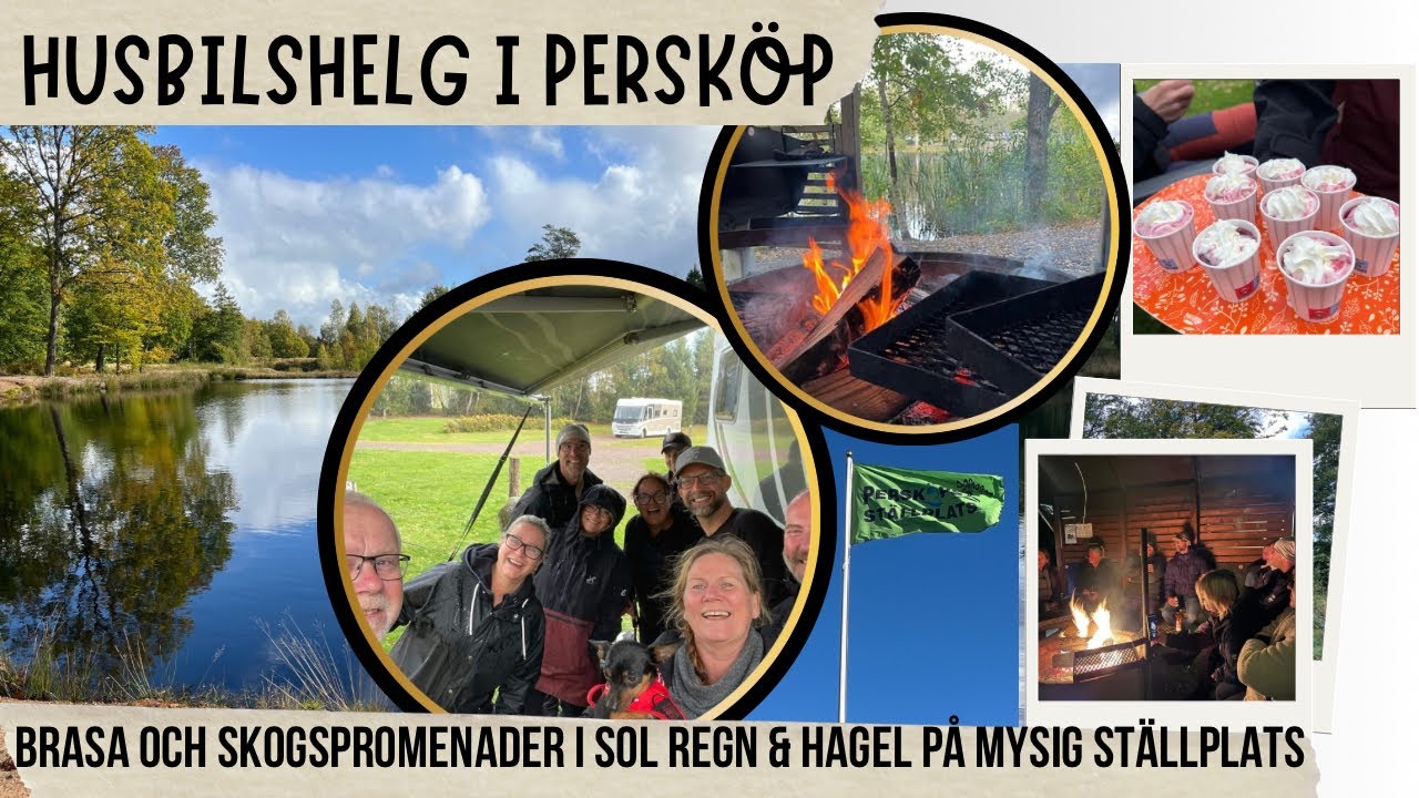 Husbilshelg med höstmys