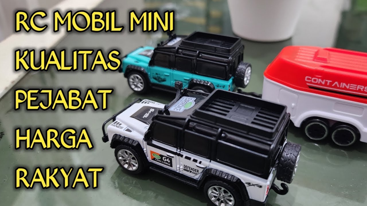 RC Mobil Mini 1/64 Kualitas Pejabat Harga Rakyat