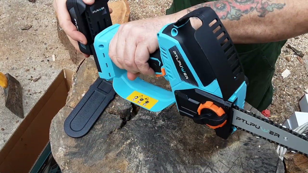 PTLPuwer Mini Chainsaw Product Review How Do I Fit A Bar & Chain To A PTLPuwer Mini Chainsaw