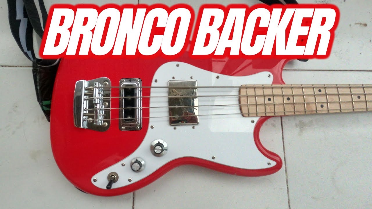 Модификация и обновление бас-гитары Squier Bronco Bass со звукоснимателями Rickenbacker и Wide Ra...