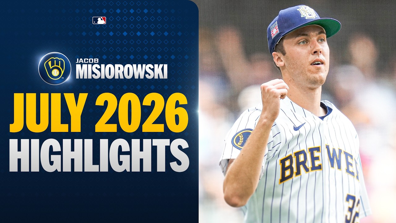 Jacob Misiorowski cemented himself as an NL Cy Young frontrunner! 🙌 | July 2026 MLB Highlights