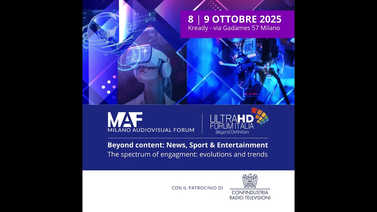 Antonio Marano (CRTV) al #MAF2025 di Milano