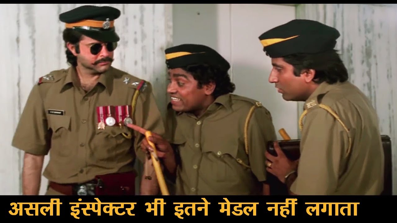 जॉनी लीवर - अनिल कपूर - राजू श्रीवास्तव ज़बरदस्त कॉमेडी सीन - मिस्टर आज़ाद - Mr Azaad