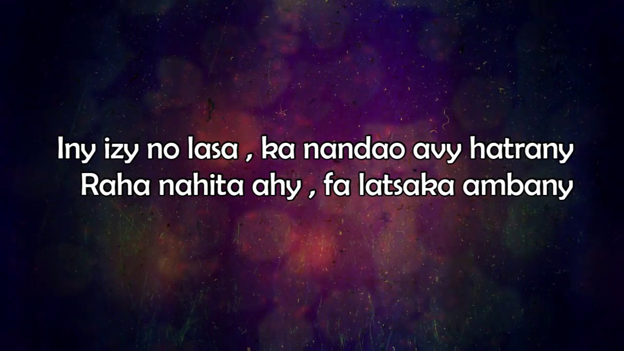TDL (True direction life)  Tsy misy atakaloko Anao Lyrics
