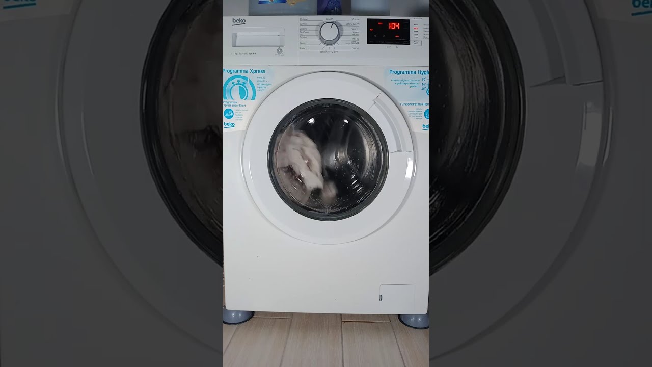 BEKO WTX71232W Cottons full cycle