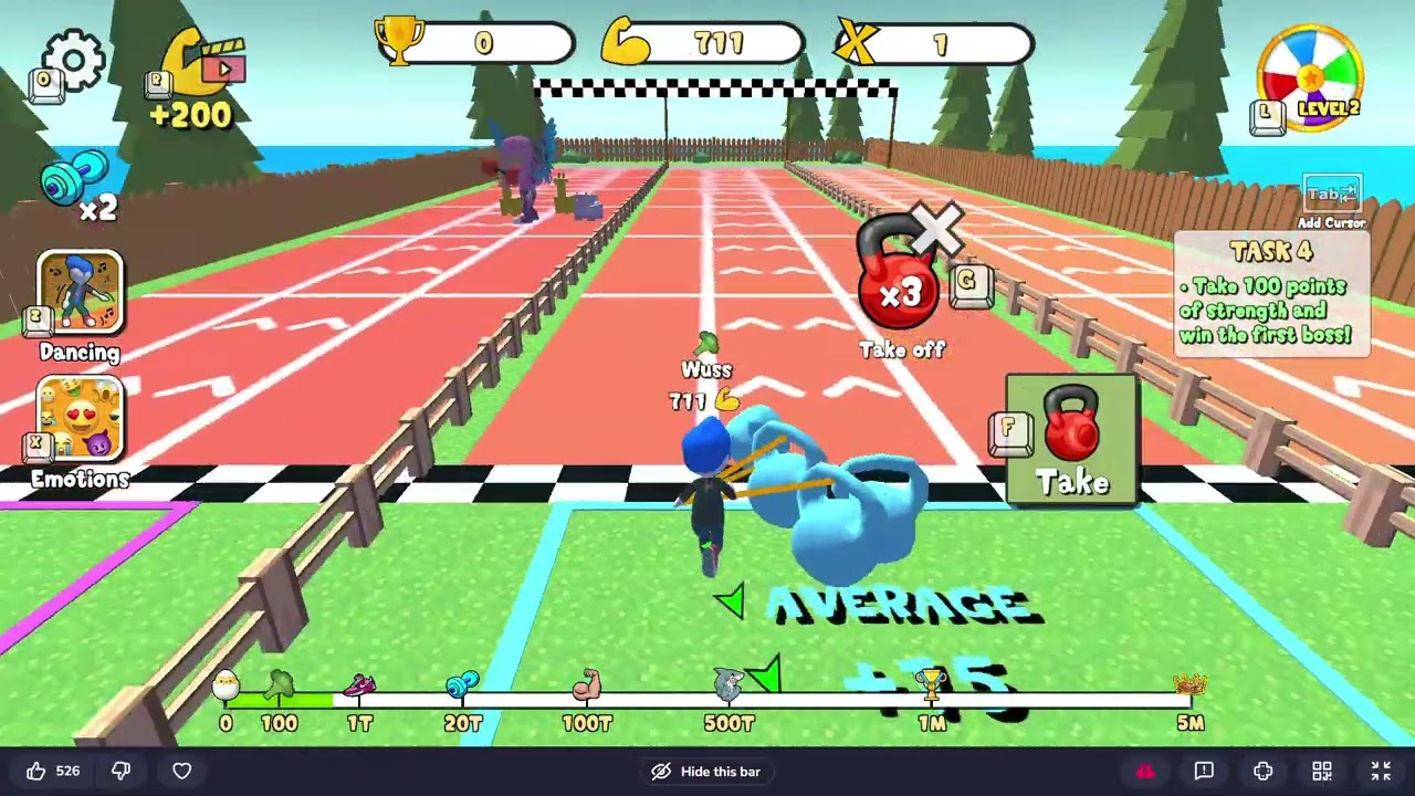 Obby  Gym Simulator, Escape 🕹️ Play on CrazyGames