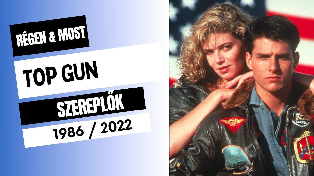 Top Gun (1986) Szereplők I Régen és most I Film Center +