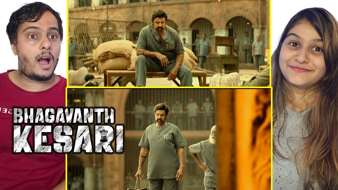 Bhagavanth Kesari Mass Intro Scene Reaction | Nandamuri Balakrishna | Sreeleela | Kajal Aggarwal