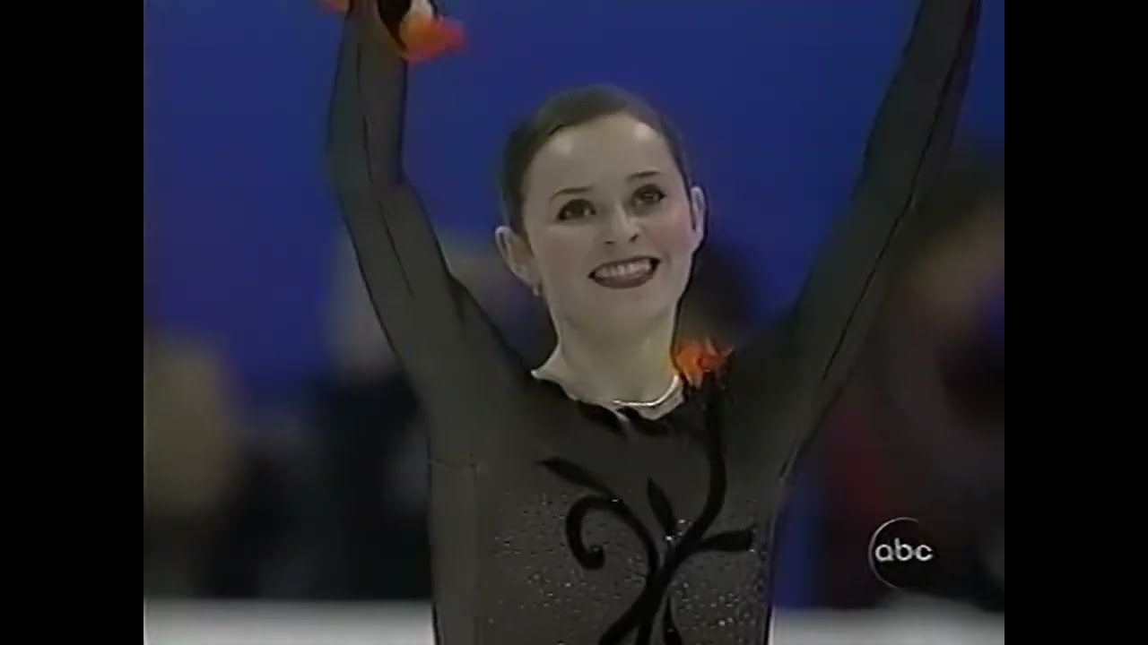 Sasha Cohen 2003 Worlds SP (60fps)