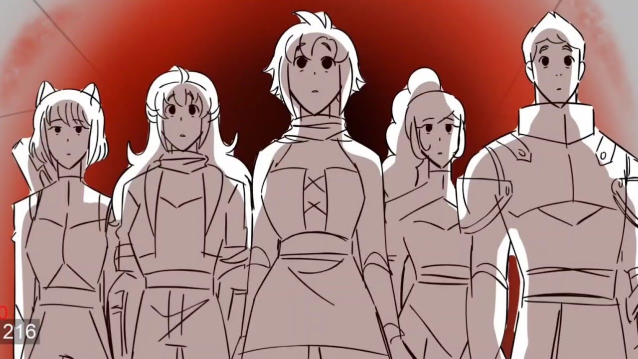 RWBY Volume 9 Bonus Ending Animatic Epilogue (Team RWBY, Jaune, Raven Return to Vacuo) Episode 11