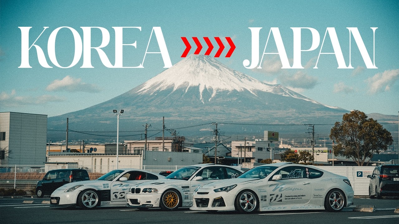 Driving 2000km from Korea to Japan to Drift. | TRIP TO JAPAN EP.5