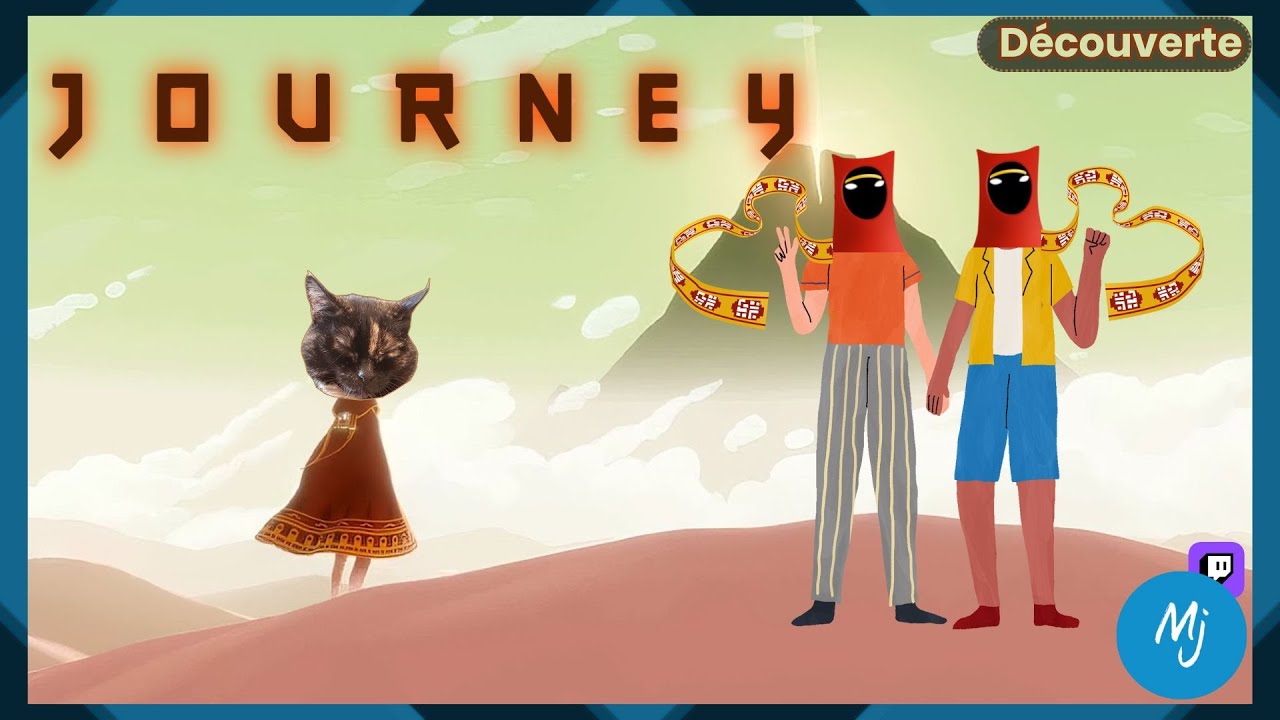 Journey [Découverte FR] (Full game) - Moi et mon p'tit pote, on part à l'aventure !