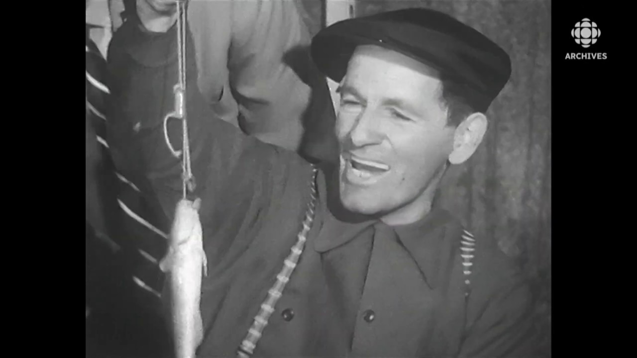 La pêche au «petit poisson des chenaux» à Sainte-Anne-de-la-Pérade en 1956