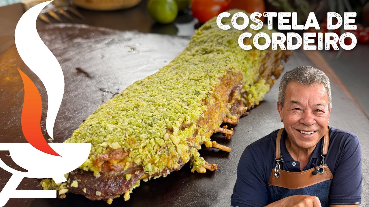 Costela de Cordeiro na Crosta de Castanha I Churrasqueadas