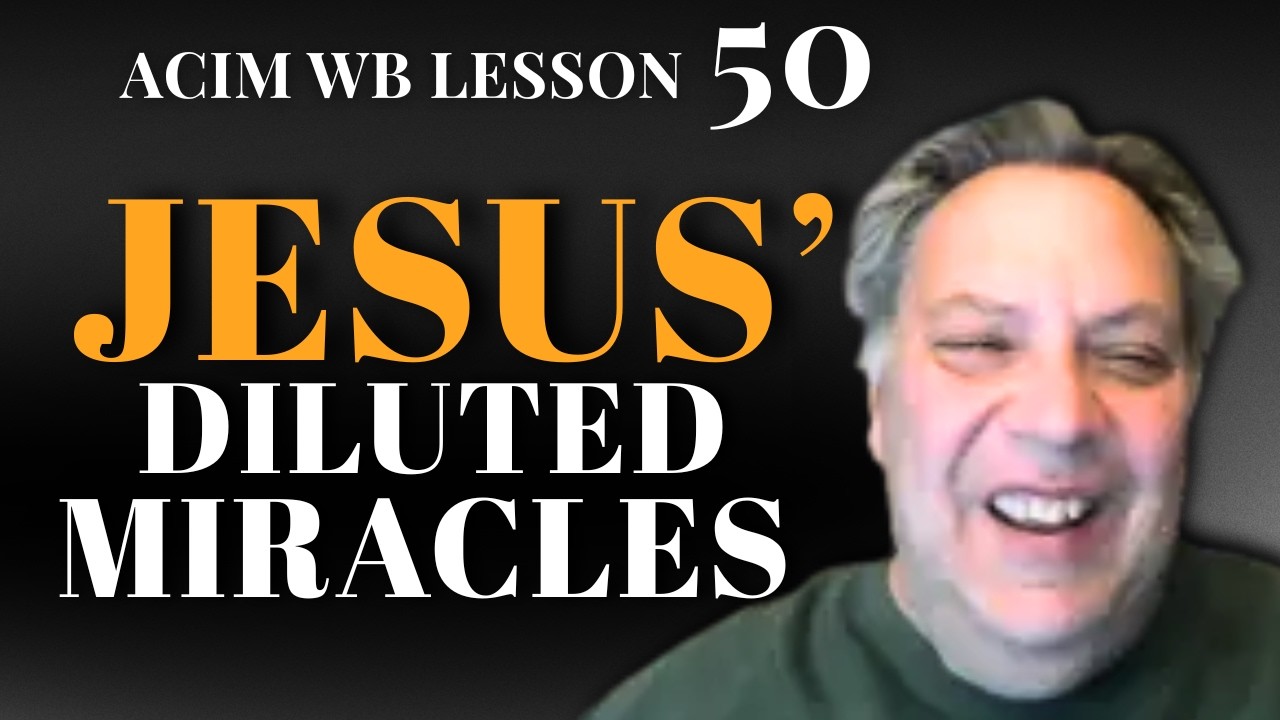 ACIM Lesson 50: Nutrient Is SMALLEST Unit By Which You DENY GOD (Tech Crew Wisdom!) | Teddy Poppe Jr