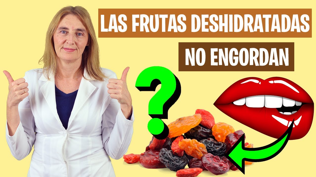 POR QUÉ se deben comer FRUTAS DESHIDRATADAS | Frutas deshidratadas | Alimentación real saludable