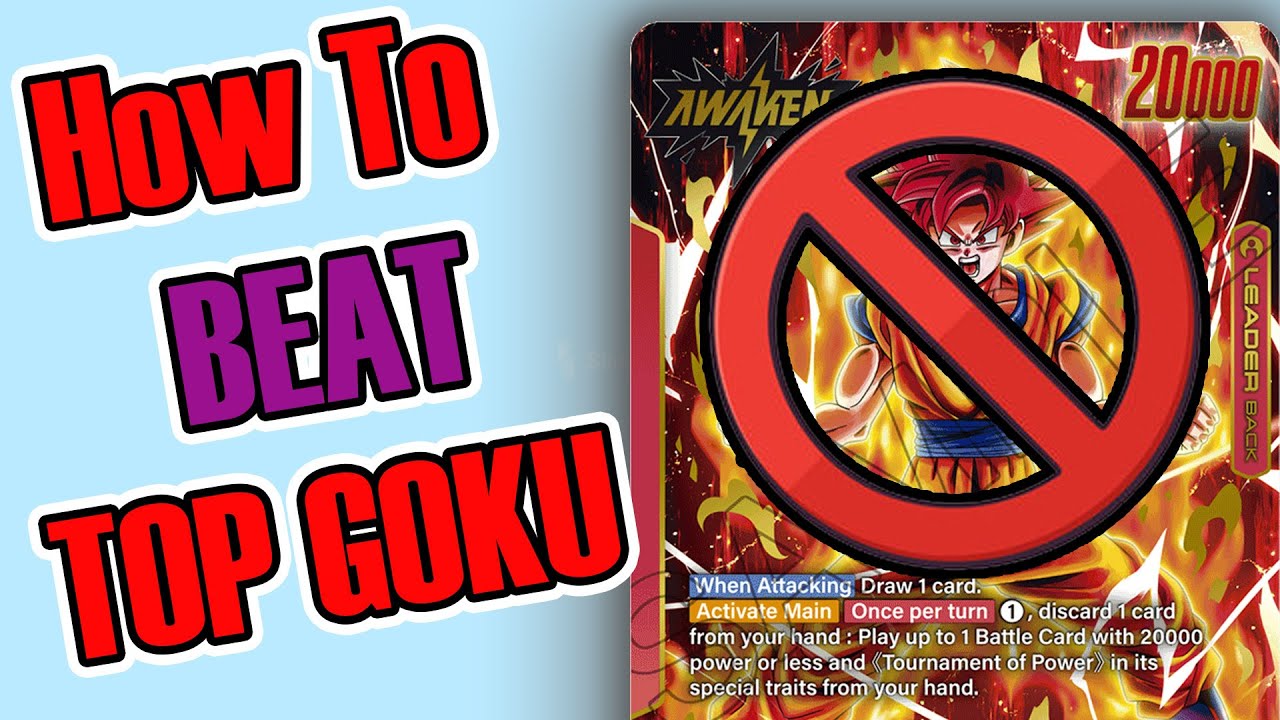 Build to Beat TOP!! How to Counter Tournament of Power Goku