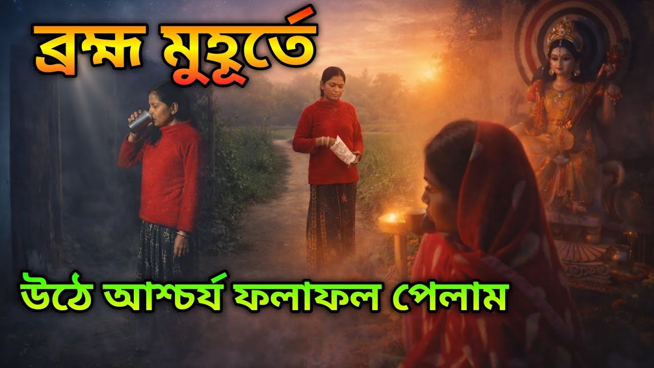 ব্রহ্ম মুহূর্তে উঠলে জীবন বদলে যাবে! ৭ দিনের চ্যালেঞ্জ 😱