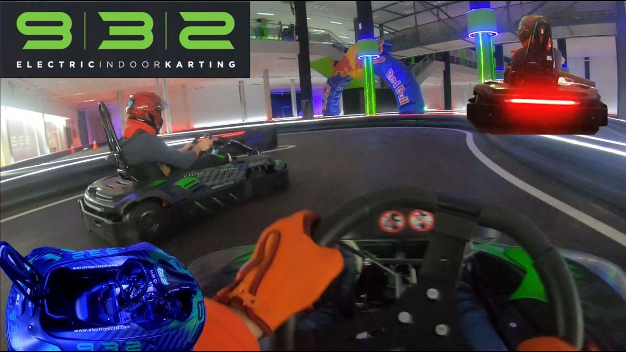Karting 932 on board| Tanda en Karts eléctricos! Vuelta Rápida: 26:958