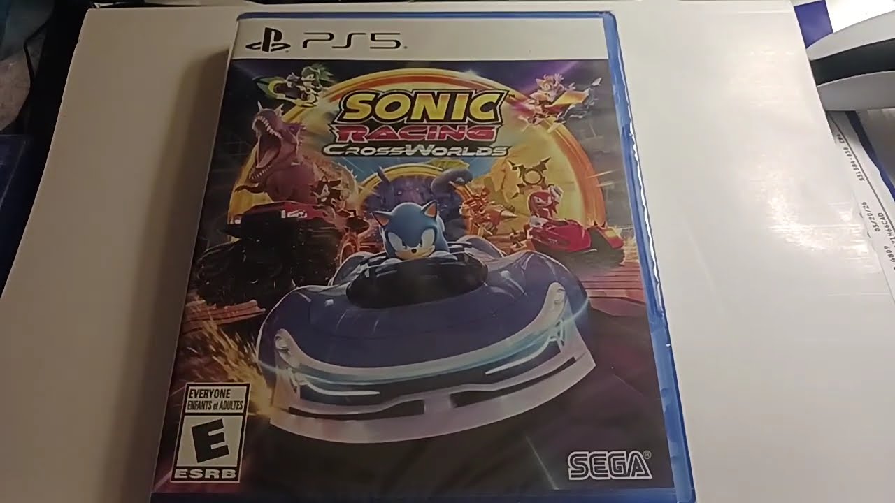 Sonic Racing Crossworlds (PlayStation 5) Unboxing