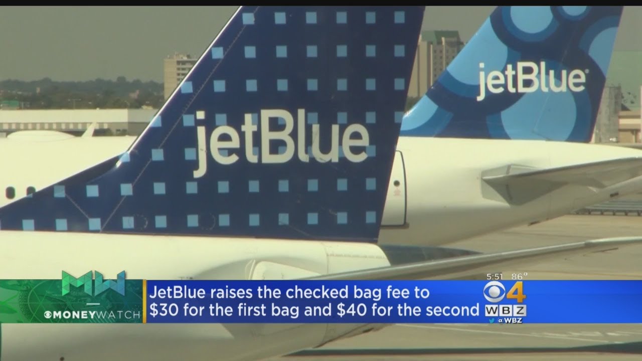 JetBlue Hikes Checked Baggage Fee