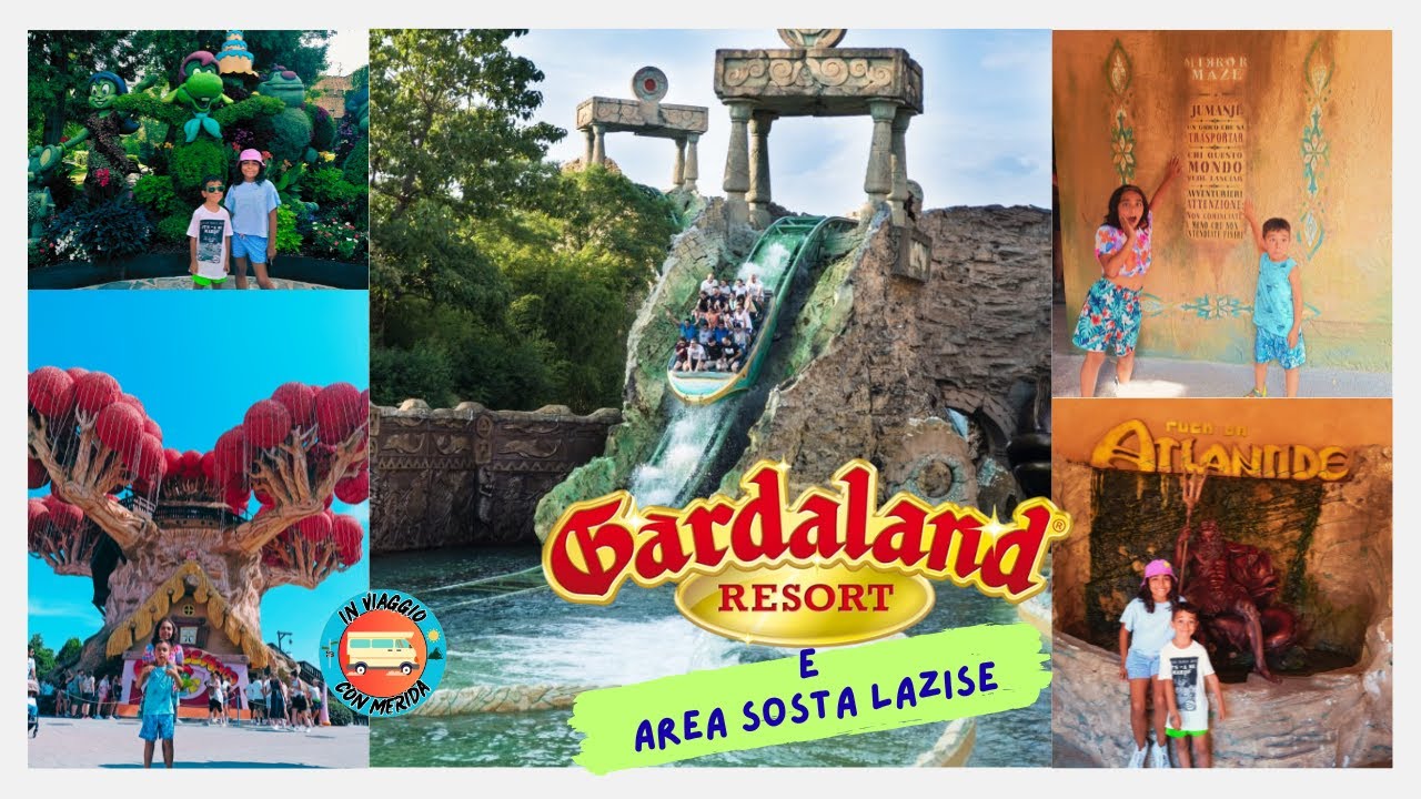 Gardaland Parco Divertimenti & Area Sosta Camper Lazise | In Viaggio con Merida | Video 66