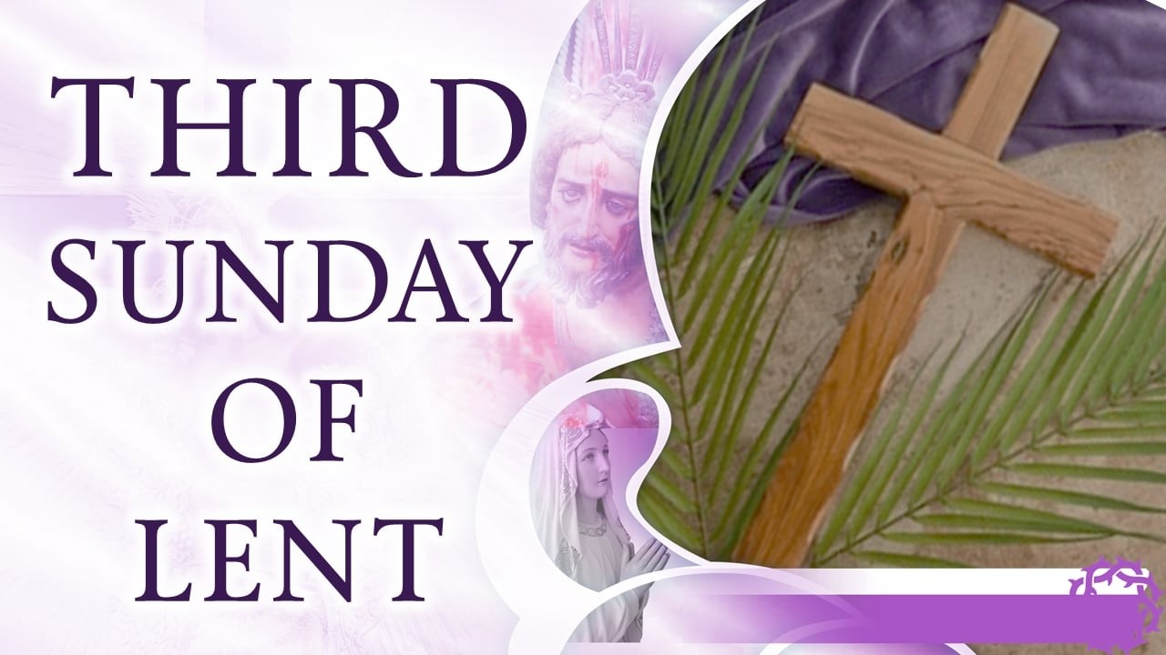 March 7, 2026 - Vespers and 6:00 PM Mass on the Third Sunday of Lent.