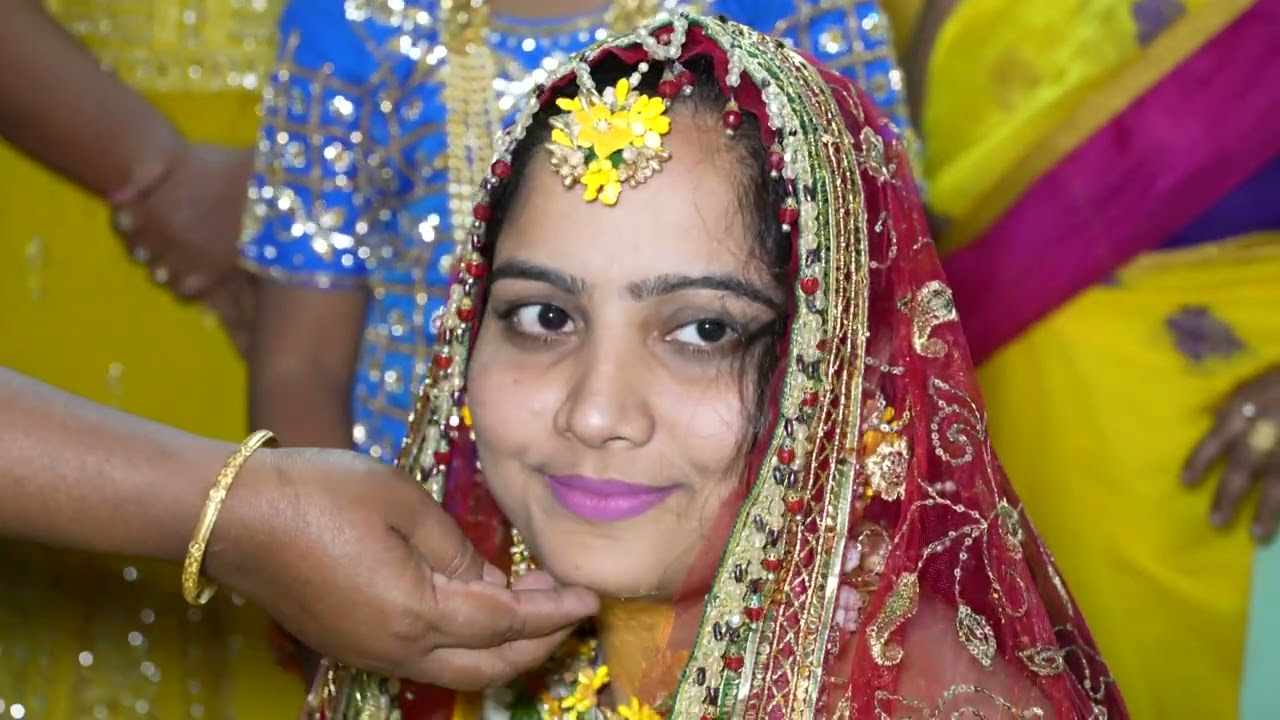 Bride Haldi Part - 1