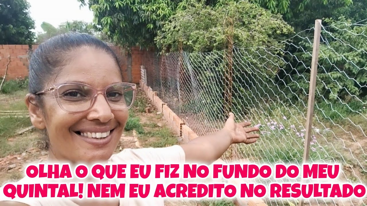 RESOLVI ESSE PROBLEMÃO AQUI😱 O FUNDO DO MEU QUINTAL NUNCA MAIS SERÁ O MESMO, SURPRESA COM RESULTADO 