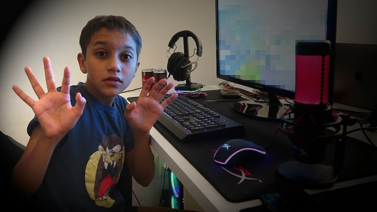 MEU PAI ME PEGOU FAZENDO COISA ERRADA NO COMPUTADOR (Passando a noite no estúdio) Gustavo TV