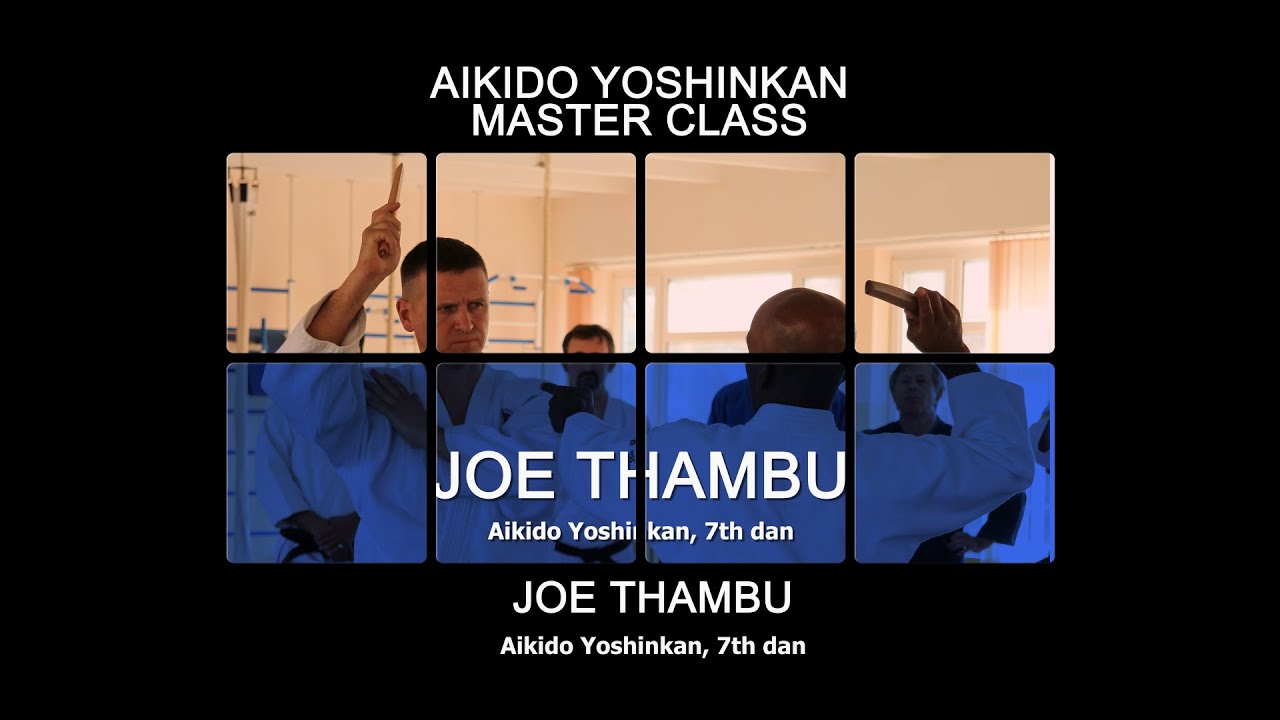 Master class in Aikido Yoshinkan. Joe Thambu, Aikido Yoshinkan, 7th dan.