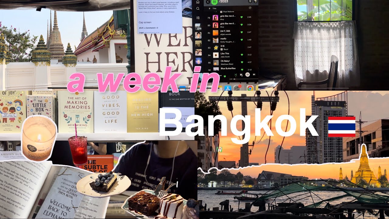 CITY VLOG 🇹🇭🌷⛅️ | ชีวิตในกรุงเทพ, วันหยุด เที่ยวย่านพระนคร ช้อปปิ้ง อิเกีย อ่านหนังสือ  (eng/thai)