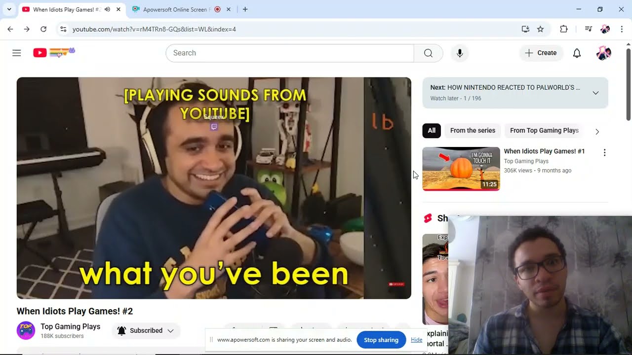 When Idiots Play Games! #2 reaction video
