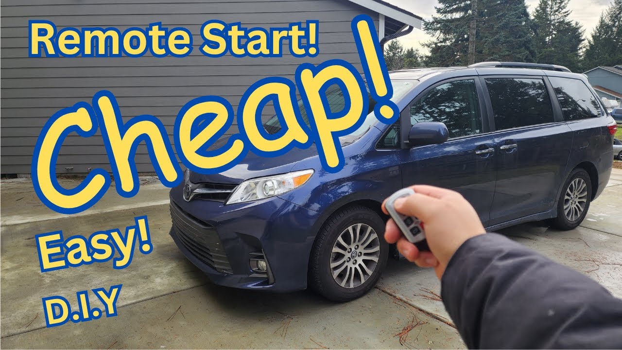 Руководство по установке дистанционного запуска Toyota Sienna! Сделай сам. ЛЕГКО!