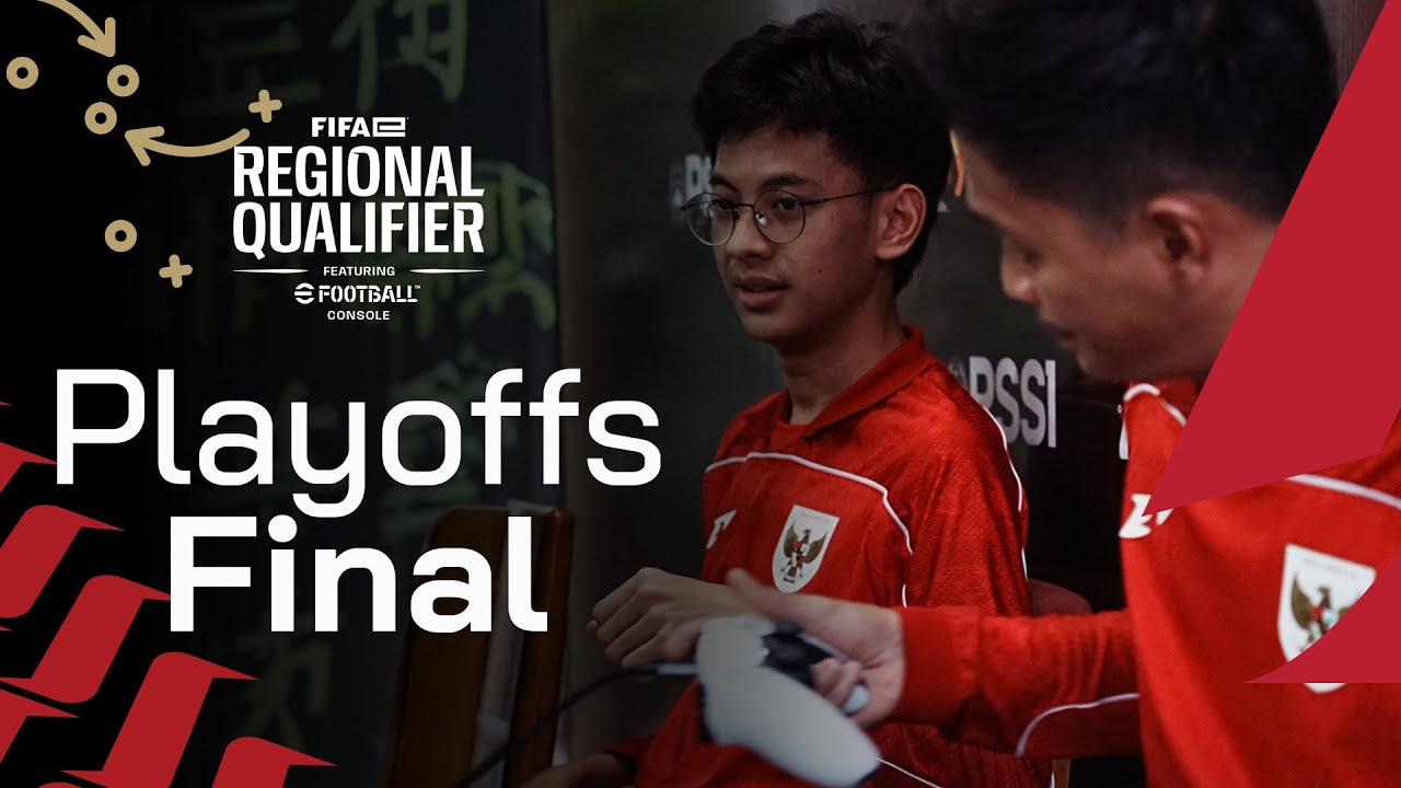 LIVE! Playoffs Final FIFAe World Cup ft. eFootball Console - Regional Online Qualifiers