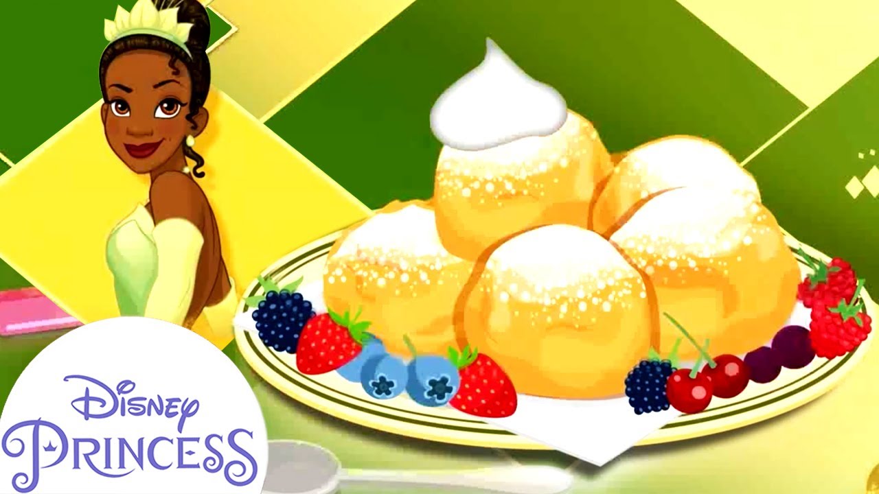 How to Make Breakfast Beignets Like Tiana | Cooking Activities for Kids | Disney Princess Club