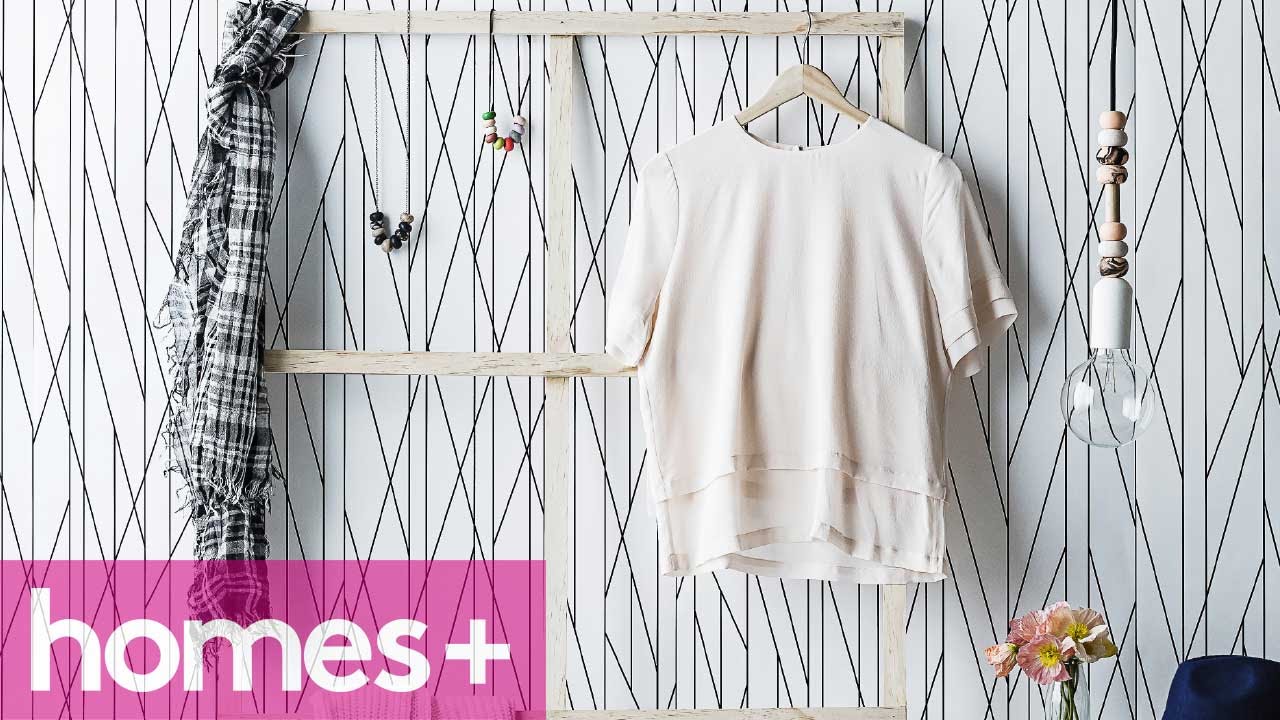PRACTICAL IDEA: Timber clothes frame - homes+