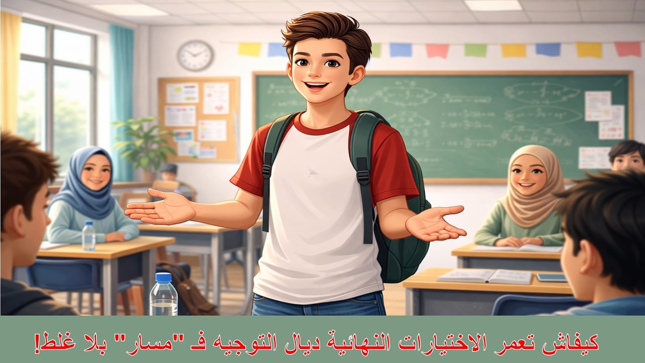 كيفاش تعمر الاختيارات النهائية ديال التوجيه فـ 