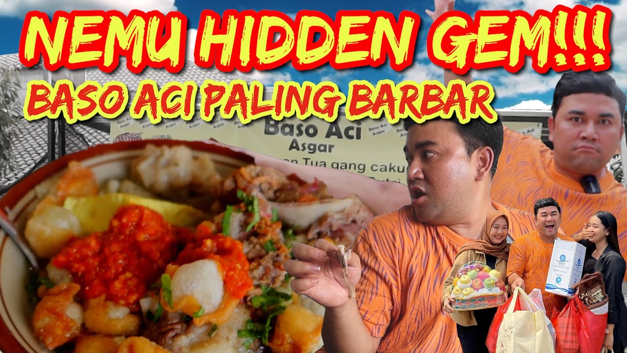 BASO ACI ASLI GARUT PALING THE BEST‼️PORSI BARBAR TERSEMBUNYI DALEM GANG‼️ISIANNYA SUPER LENGKAP ‼️